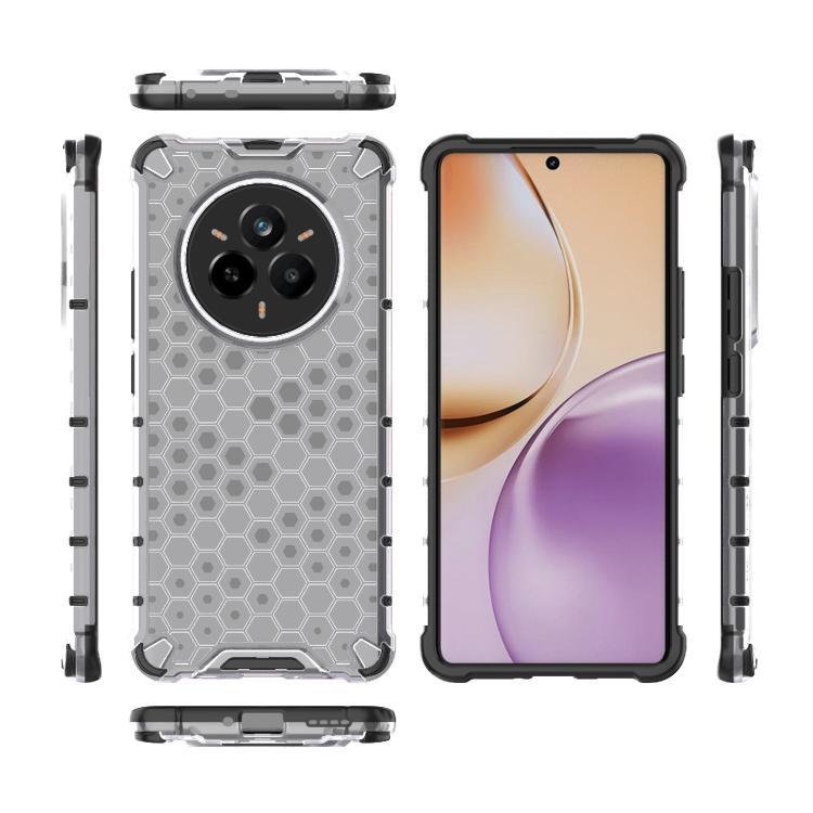 For Realme 14 Pro 5G Global Shockproof Honeycomb PC + TPU Protective Phone Case