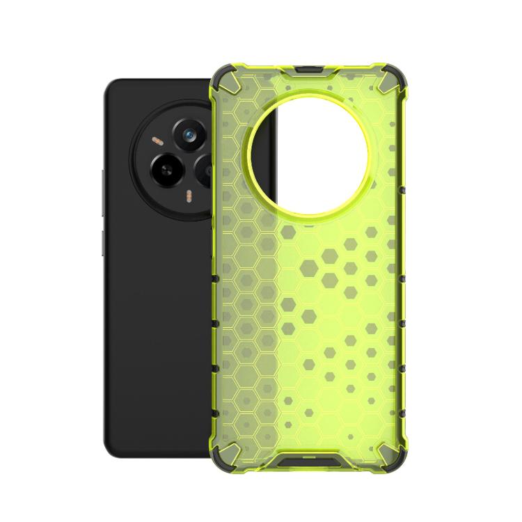 For Realme 14 Pro 5G Global Shockproof Honeycomb PC + TPU Protective Phone Case