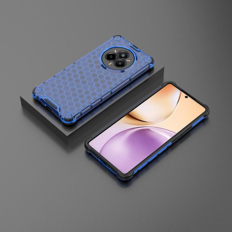 For Realme 14 Pro 5G Global Shockproof Honeycomb PC + TPU Protective Phone Case