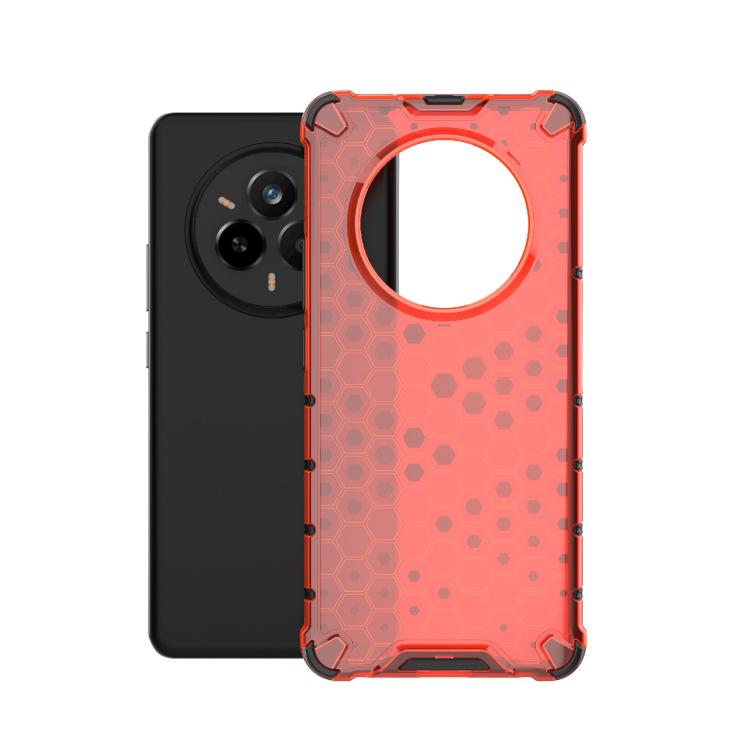 For Realme 14 Pro 5G Global Shockproof Honeycomb PC + TPU Protective Phone Case