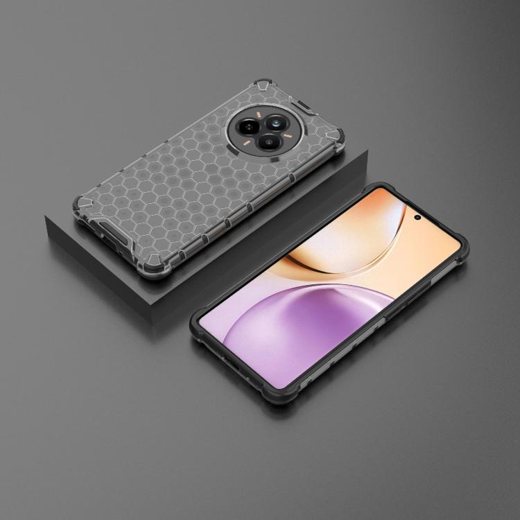 For Realme 14 Pro 5G Global Shockproof Honeycomb PC + TPU Protective Phone Case