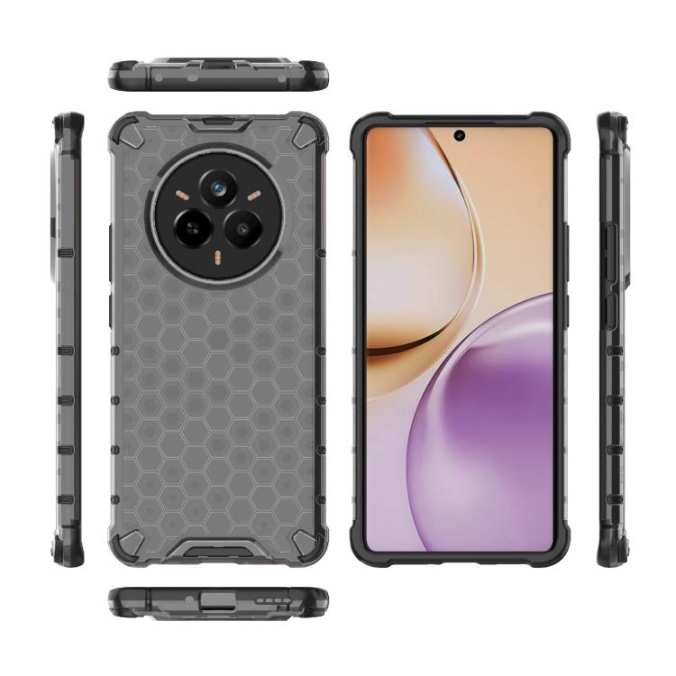 For Realme 14 Pro 5G Global Shockproof Honeycomb PC + TPU Protective Phone Case