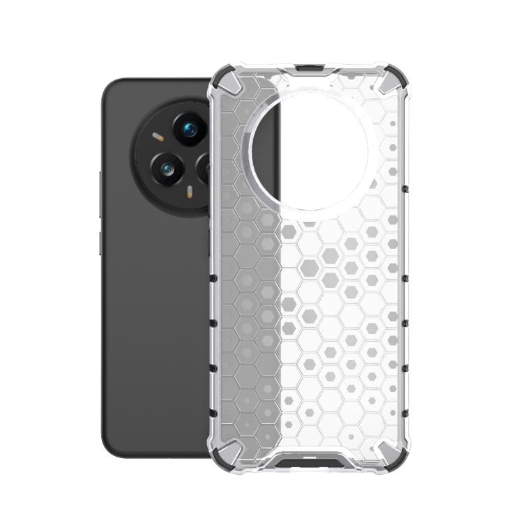 For Realme 14 Pro+ 5G Shockproof Honeycomb PC + TPU Protective Phone Case