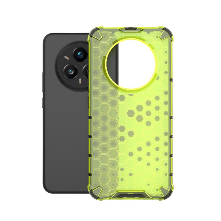 For Realme 14 Pro+ 5G Shockproof Honeycomb PC + TPU Protective Phone Case