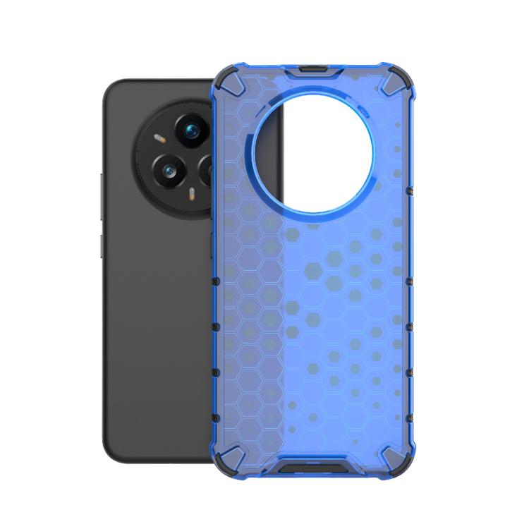 For Realme 14 Pro+ 5G Shockproof Honeycomb PC + TPU Protective Phone Case