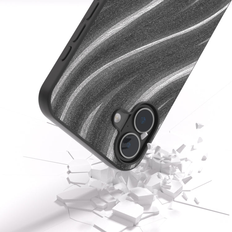 For iPhone 16 Plus Galactic Pattern Protective Phone Case