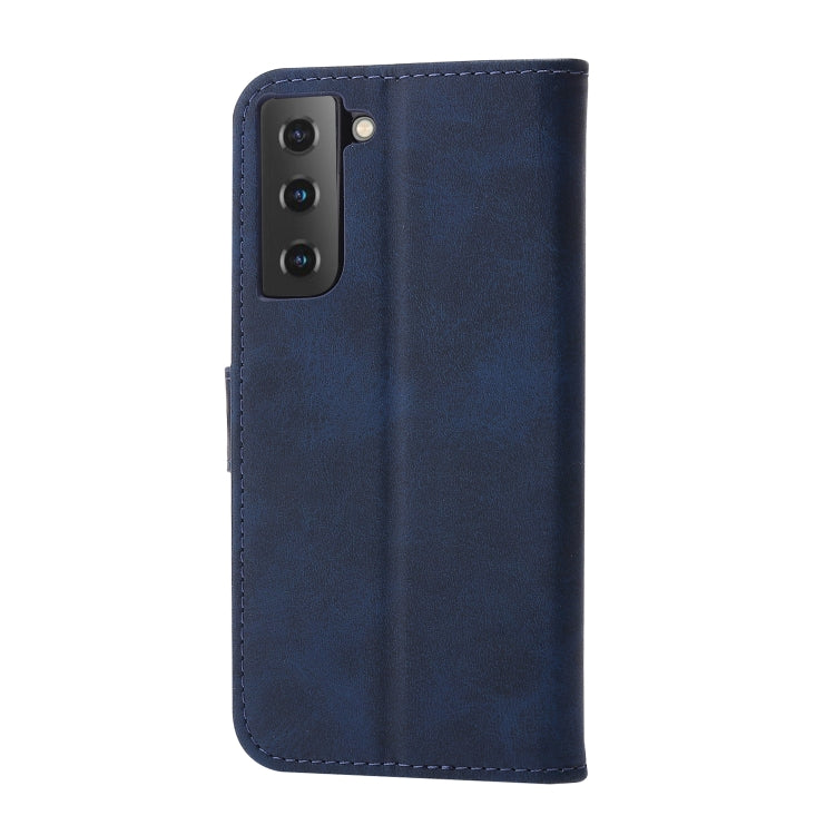 For Samsung Galaxy S25 5G Embossed Happy Cat Pattern Flip Leather Phone Case