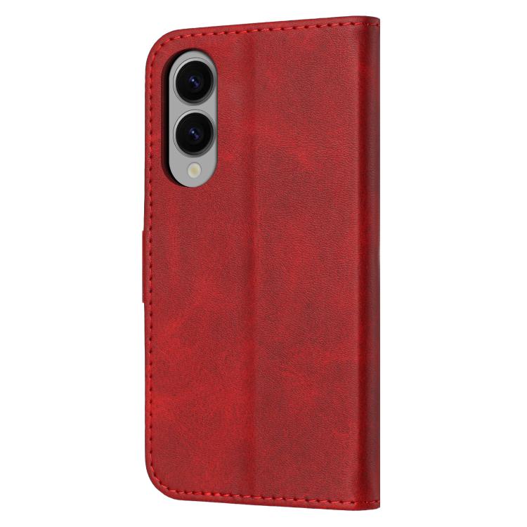 For Samsung Galaxy S25 Edge 5G Embossed Happy Cat Pattern Flip Leather Phone Case