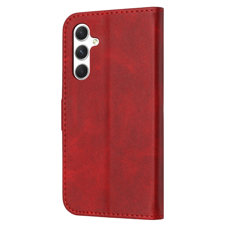 For Samsung Galaxy A16 5G Global Embossed Happy Cat Pattern Flip Leather Phone Case