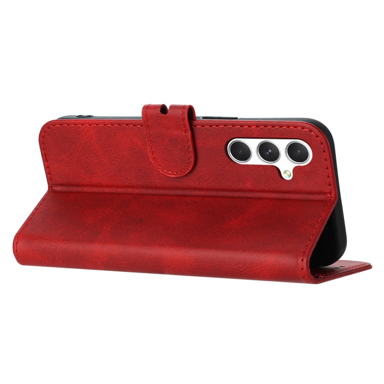 For Samsung Galaxy A16 5G Global Embossed Happy Cat Pattern Flip Leather Phone Case