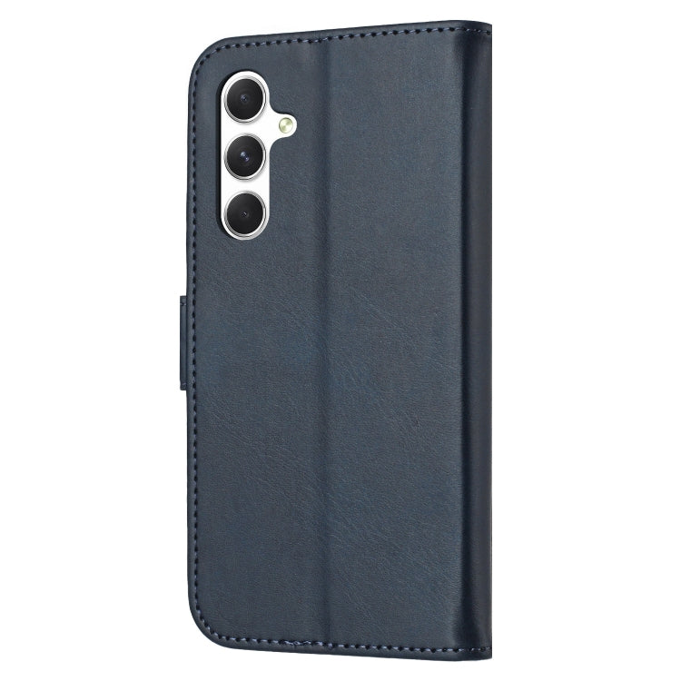 For Samsung Galaxy A16 5G Global Embossed Happy Cat Pattern Flip Leather Phone Case