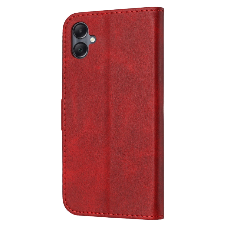 For Samsung Galaxy A06 4G Global Embossed Happy Cat Pattern Flip Leather Phone Case