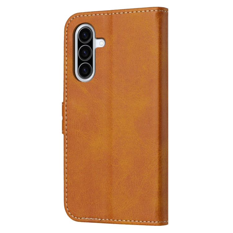 For Samsung Galaxy A26 5G / A17 5G Embossed Happy Cat Pattern Flip Leather Phone Case