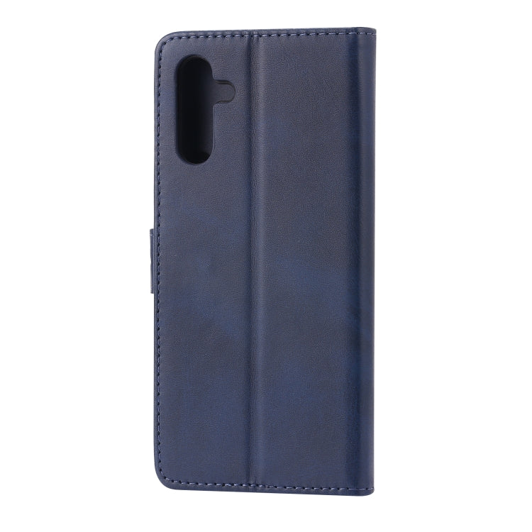 For Samsung Galaxy A56 5G Embossed Happy Cat Pattern Flip Leather Phone Case