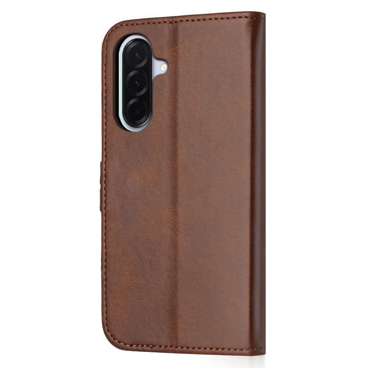 For Galaxy A27 5G Embossed Happy Cat Pattern Flip Leather Phone Case