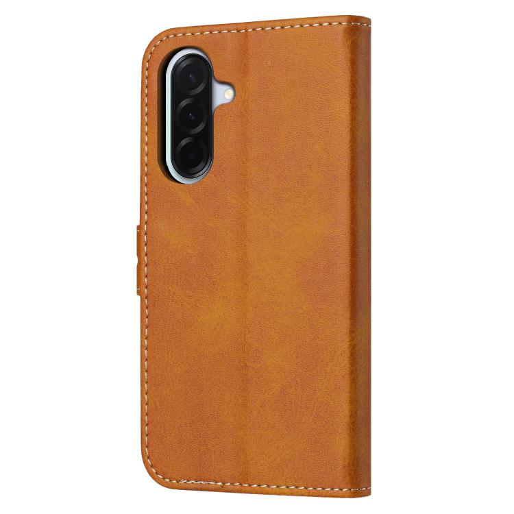For Galaxy A27 5G Embossed Happy Cat Pattern Flip Leather Phone Case