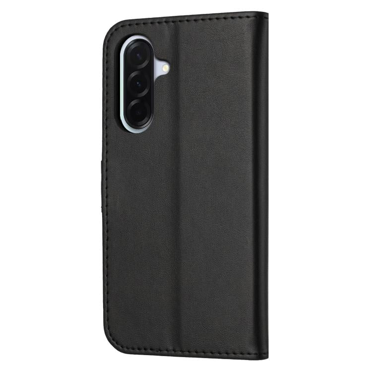 For Galaxy A27 5G Embossed Happy Cat Pattern Flip Leather Phone Case