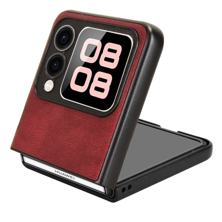 For Huawei nova Flip Wristband Leather Back Phone Case
