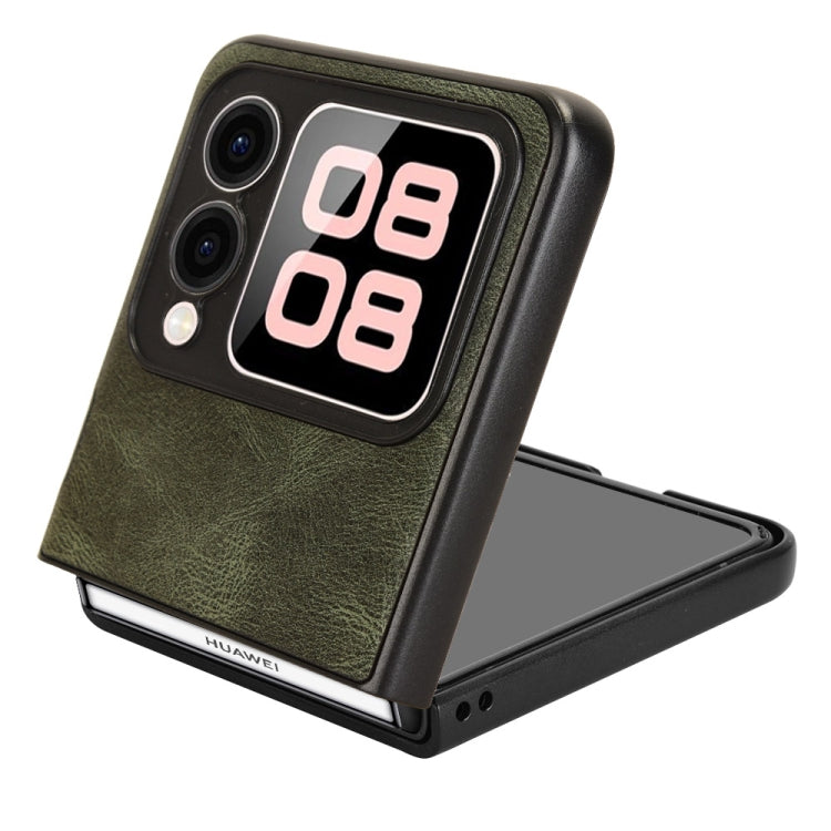 For Huawei nova Flip Wristband Leather Back Phone Case