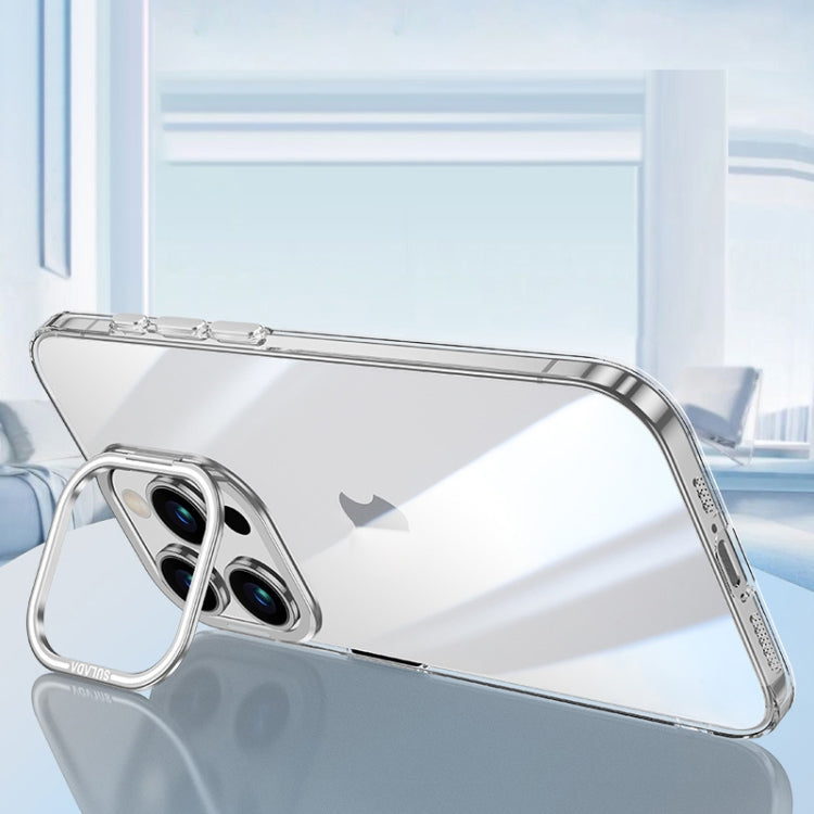 For iPhone 16 Pro SULADA PC + Aluminum Alloy Lens Holder Phone Case