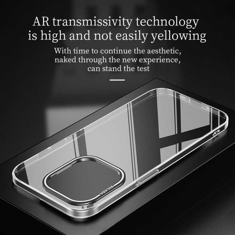 For iPhone 16 Pro Max SULADA PC + Aluminum Alloy Lens Holder Phone Case