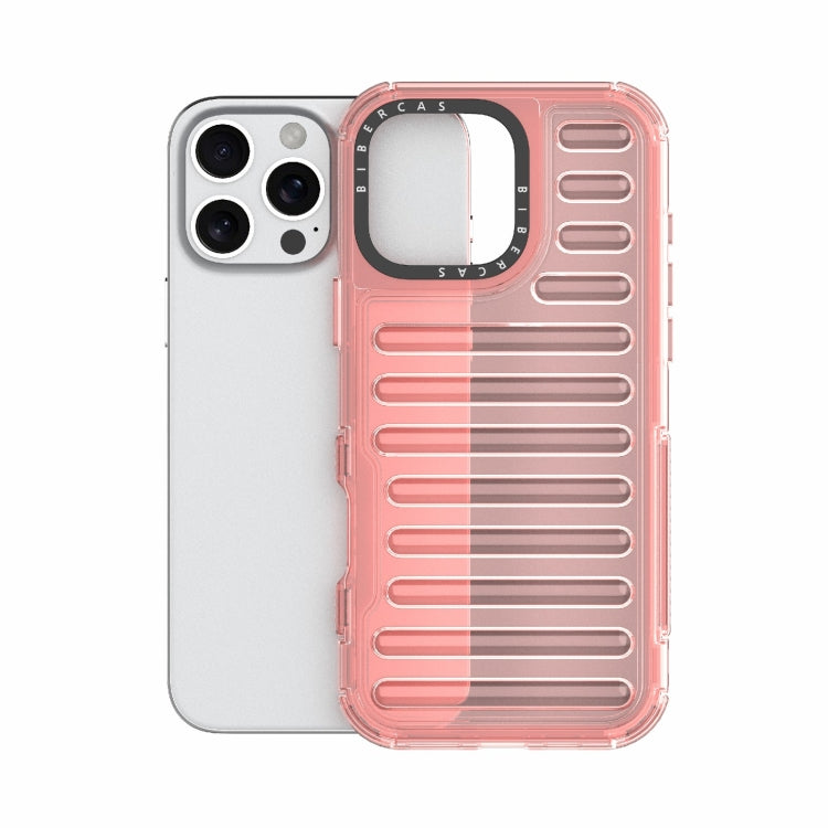 For iPhone 16 Pro Max High Transparency TPU Hybrid PC Airbag Phone Case