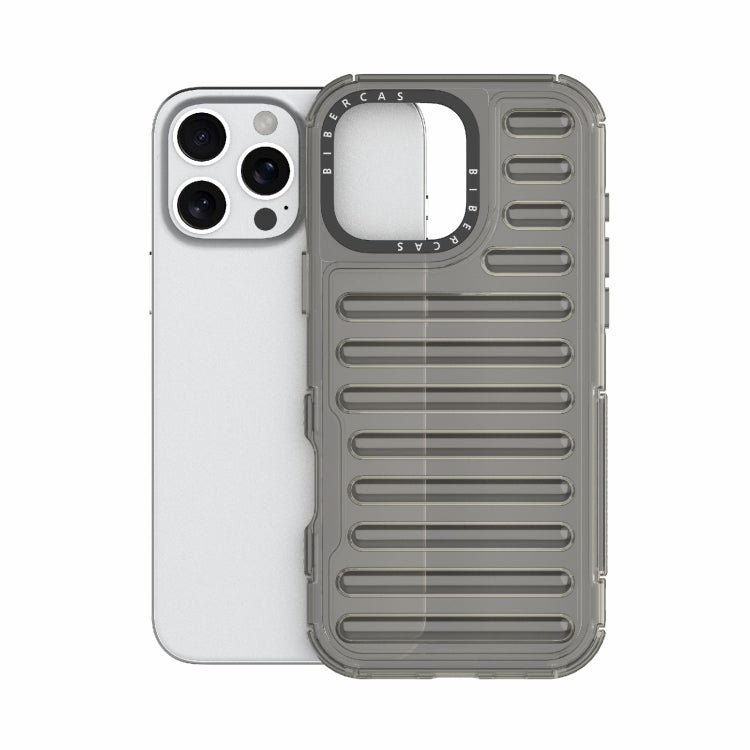 For iPhone 16 Pro Max High Transparency TPU Hybrid PC Airbag Phone Case