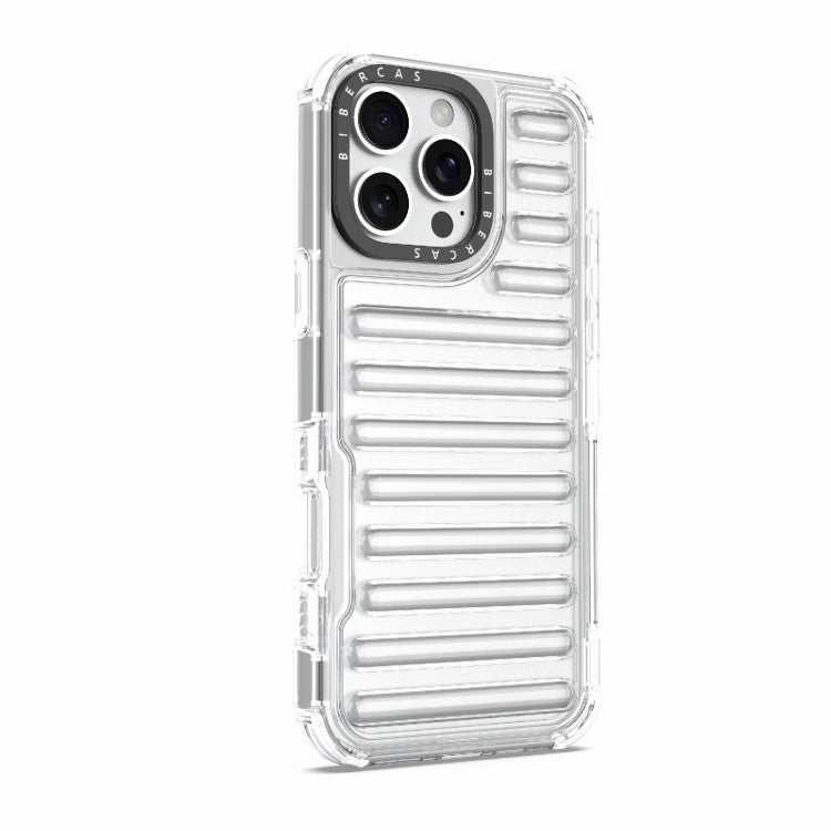 For iPhone 16 Pro Max High Transparency TPU Hybrid PC Airbag Phone Case