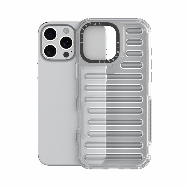 For iPhone 16 Pro Max High Transparency TPU Hybrid PC Airbag Phone Case