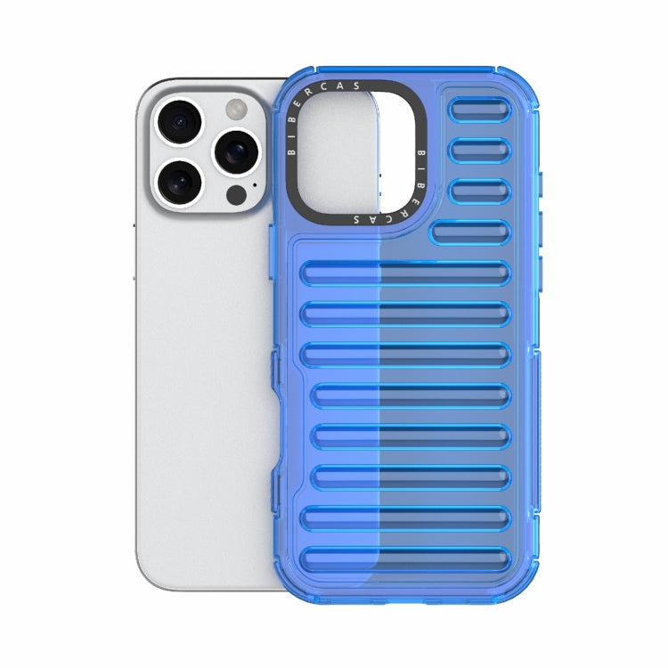 For iPhone 16 Pro Max High Transparency TPU Hybrid PC Airbag Phone Case
