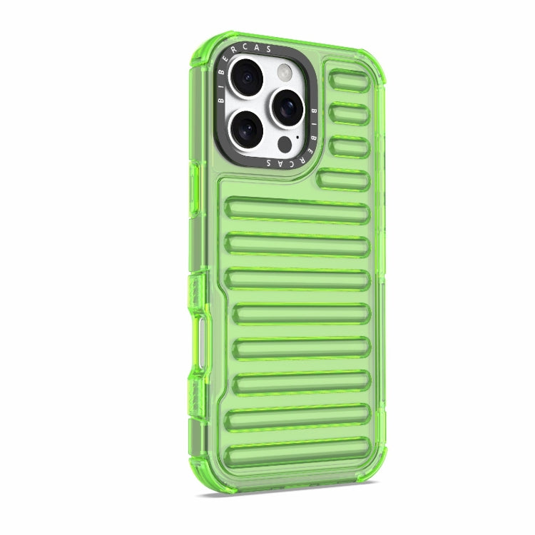 For iPhone 16 Pro Max High Transparency TPU Hybrid PC Airbag Phone Case