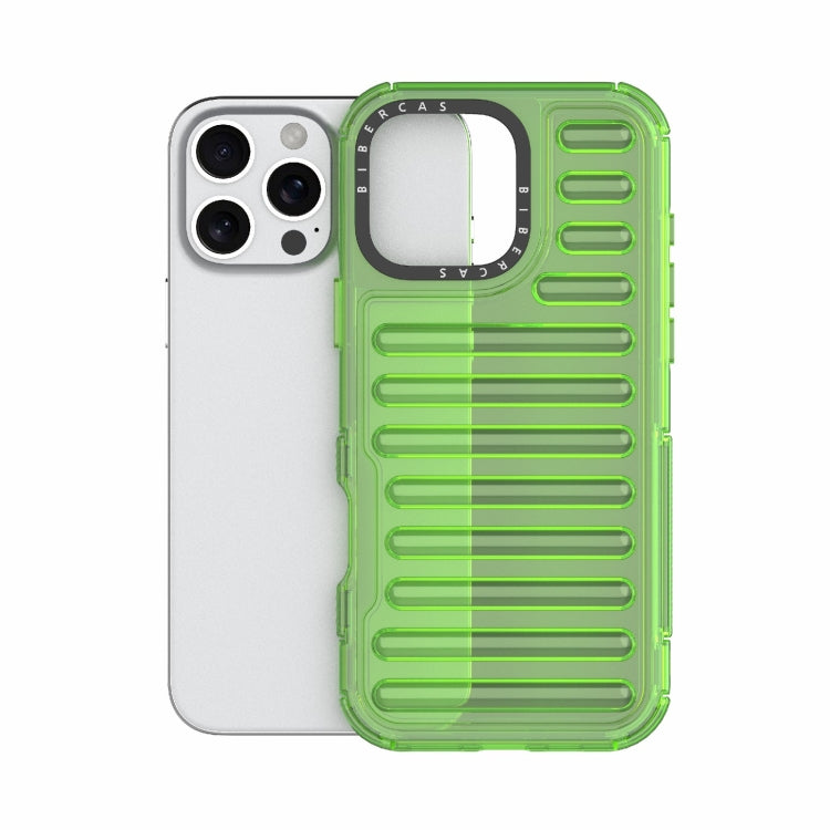 For iPhone 16 Pro Max High Transparency TPU Hybrid PC Airbag Phone Case
