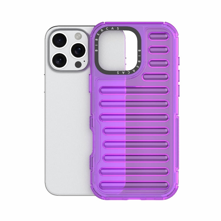 For iPhone 16 Pro Max High Transparency TPU Hybrid PC Airbag Phone Case