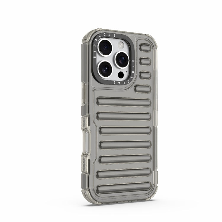 For iPhone 16 Pro High Transparency TPU Hybrid PC Airbag Phone Case