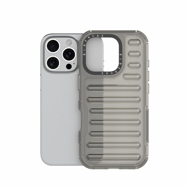 For iPhone 16 Pro High Transparency TPU Hybrid PC Airbag Phone Case