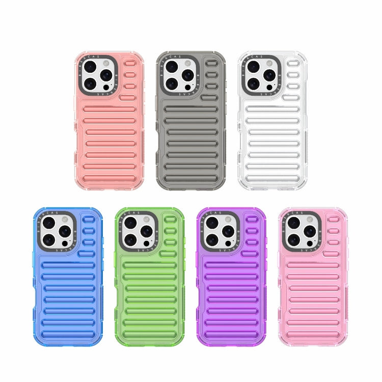 For iPhone 16 Pro High Transparency TPU Hybrid PC Airbag Phone Case