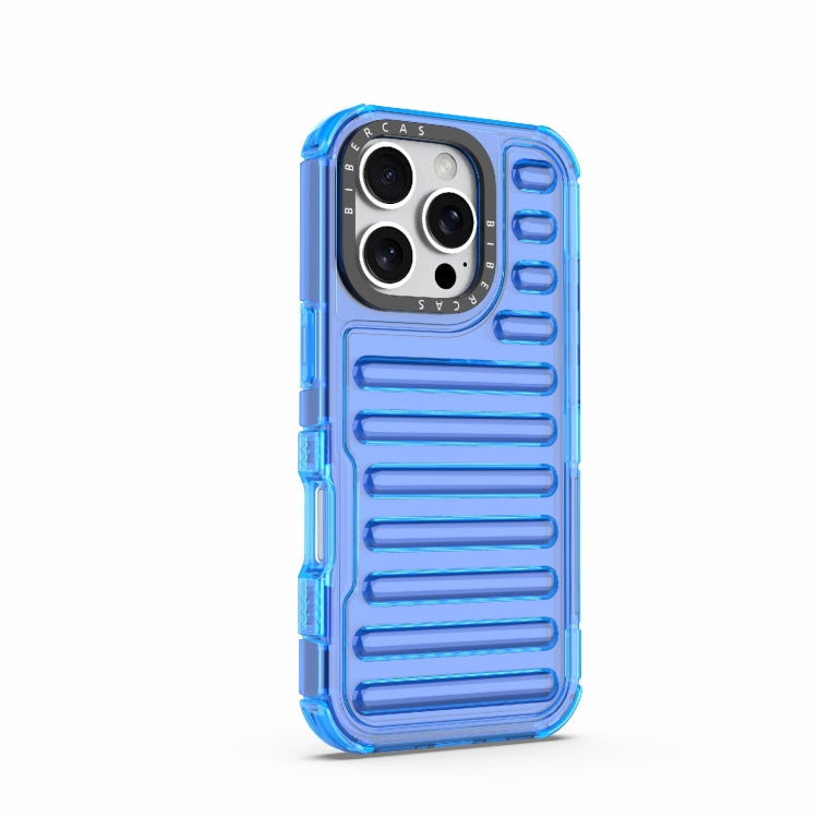 For iPhone 16 Pro High Transparency TPU Hybrid PC Airbag Phone Case