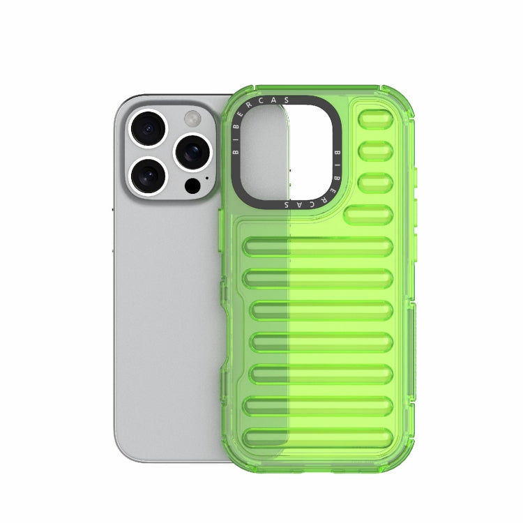For iPhone 16 Pro High Transparency TPU Hybrid PC Airbag Phone Case
