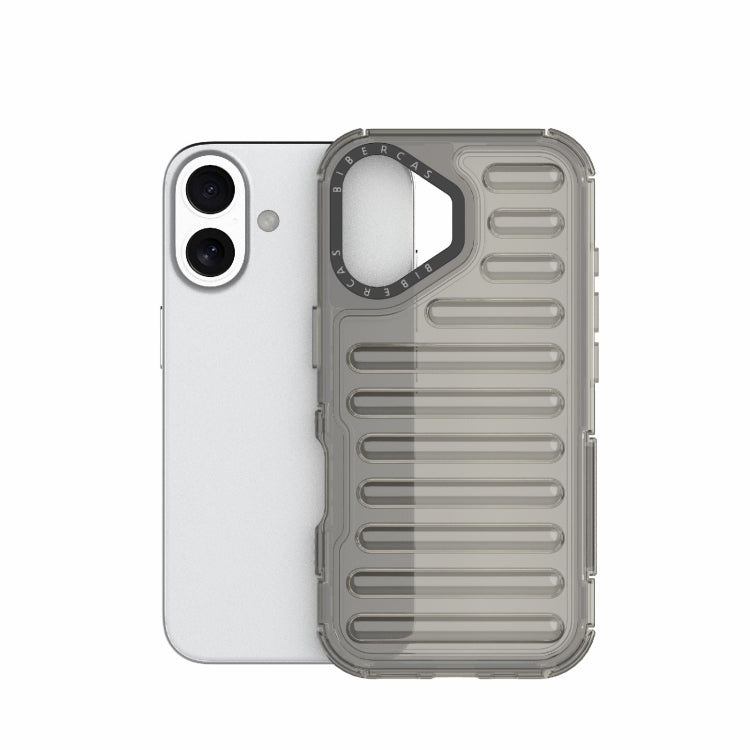 For iPhone 16 Plus High Transparency TPU Hybrid PC Airbag Phone Case