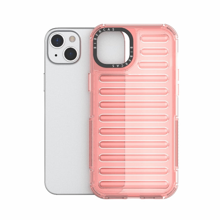 For iPhone 14 Plus High Transparency TPU Hybrid PC Airbag Phone Case