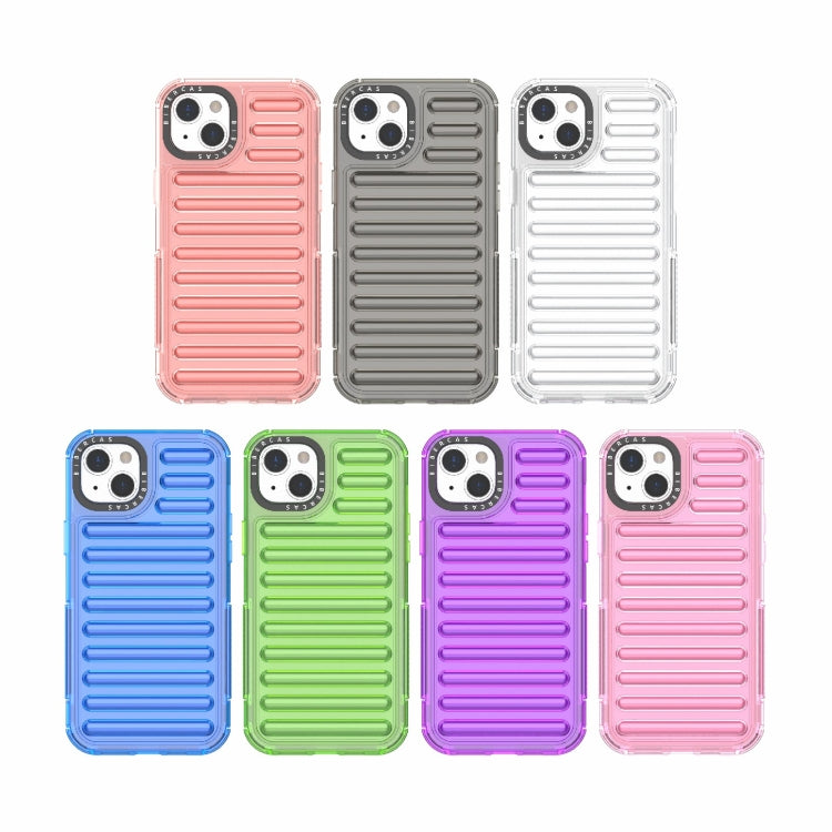 For iPhone 14 Plus High Transparency TPU Hybrid PC Airbag Phone Case
