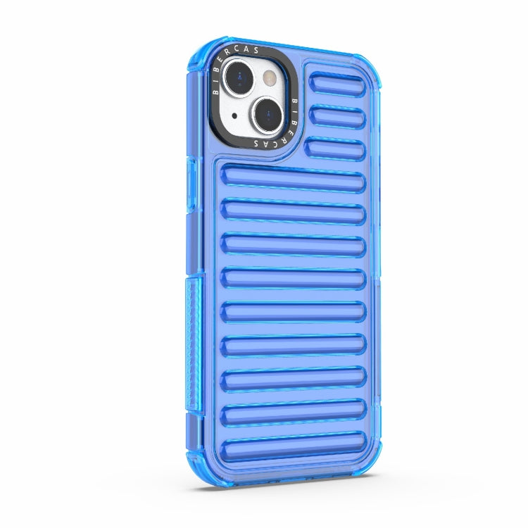 For iPhone 14 Plus High Transparency TPU Hybrid PC Airbag Phone Case