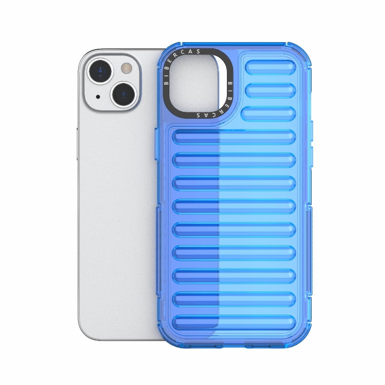 For iPhone 14 Plus High Transparency TPU Hybrid PC Airbag Phone Case
