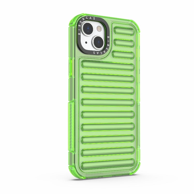 For iPhone 14 Plus High Transparency TPU Hybrid PC Airbag Phone Case