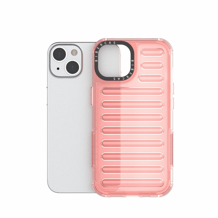 For iPhone 14 High Transparency TPU Hybrid PC Airbag Phone Case
