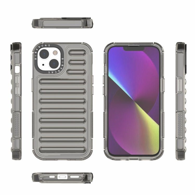 For iPhone 14 High Transparency TPU Hybrid PC Airbag Phone Case