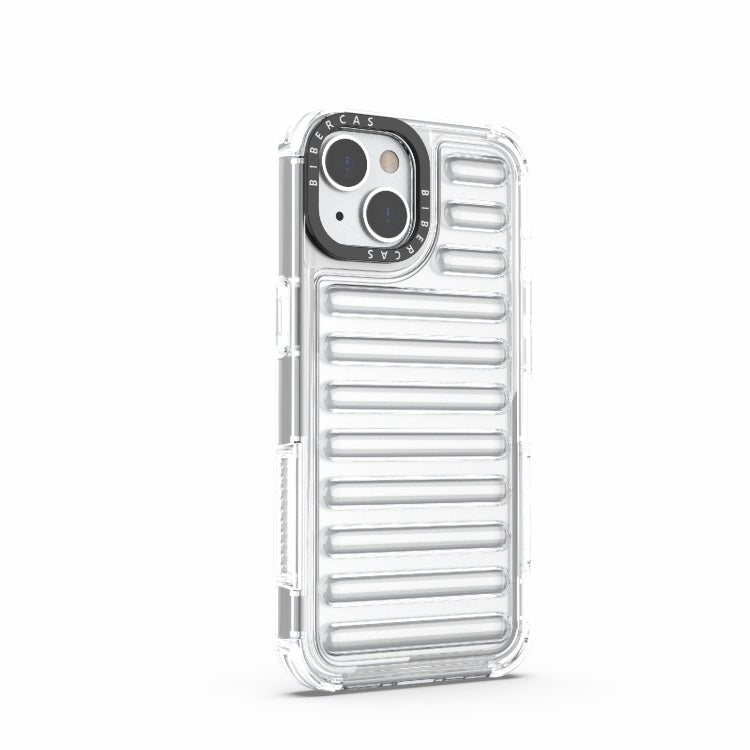 For iPhone 14 High Transparency TPU Hybrid PC Airbag Phone Case