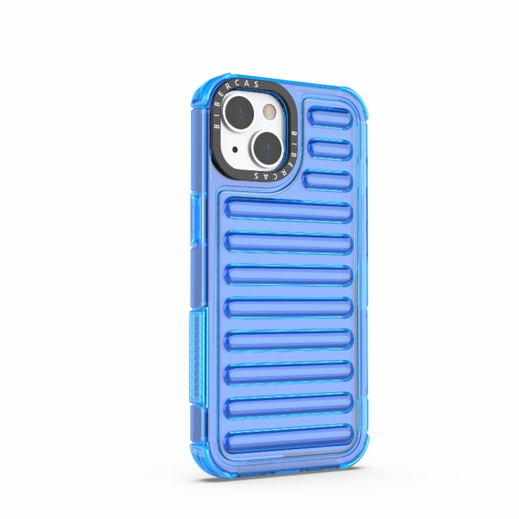 For iPhone 14 High Transparency TPU Hybrid PC Airbag Phone Case