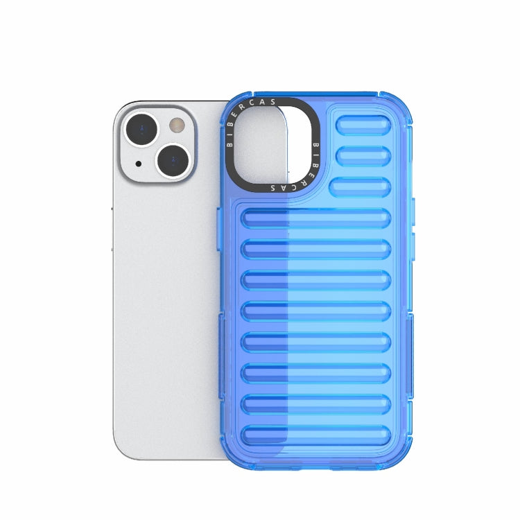 For iPhone 14 High Transparency TPU Hybrid PC Airbag Phone Case