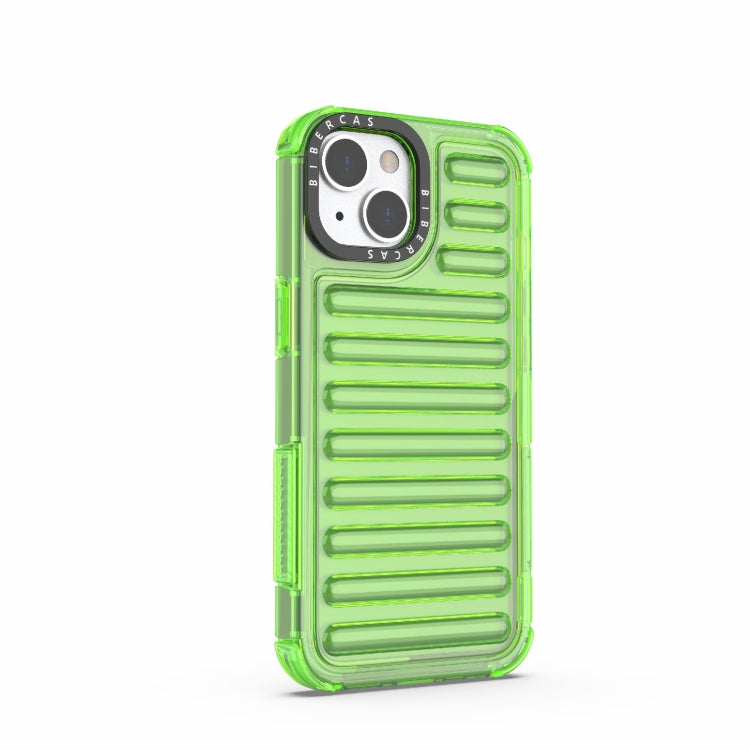 For iPhone 14 High Transparency TPU Hybrid PC Airbag Phone Case
